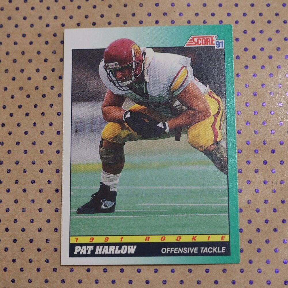 Pat Harlow #312 Football Card